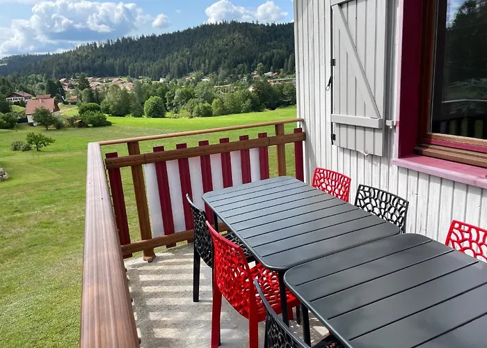 Le Cedre Bleu 10 P - 10 Min De Gerardmer Domek alpejski Le Tholy